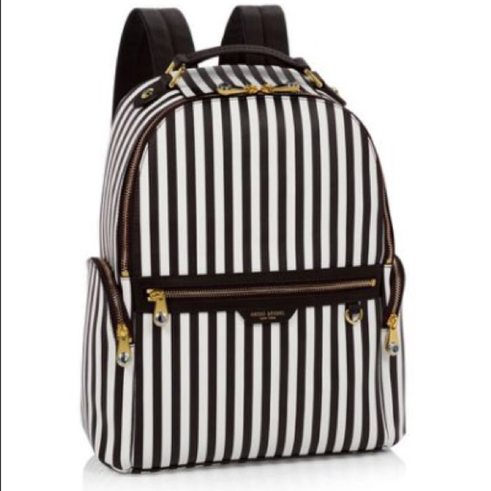 Henri Bendel West 57th Centennial Stripe backpack